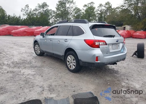 2015 Subaru Outback 2.5I Premium z USA, uszkodzony, nr VIN 4S4BSACC3F3328837